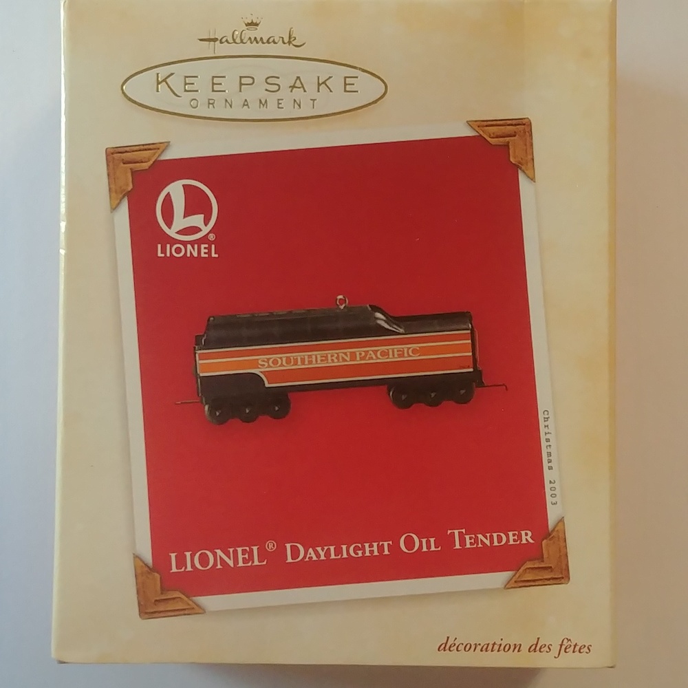 **5 for $20 Hallmark Daylight Oil Tender Keepsake Ornament Southern Pacific